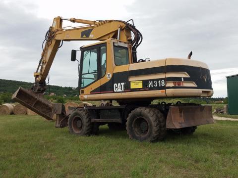 Caterpillar M318 forgókotró