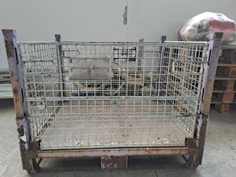 Gitterbox, rácsos kaloda, konténer
