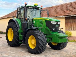 Újszerű John Deere 6195M traktor RTK automata kormányzás
