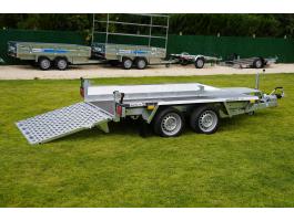 Új SEBAL - Bau 260 - gépszállító utánfutó (2700kg) akciósan bruttó 1.590.000 Ft - kiszállítási lehetőséggel