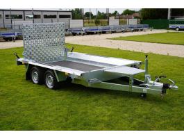 Új SEBAL - Bau 300 gépszállító utánfutó (2700kg) akciósan bruttó 1.990.000 Ft - kiszállítási lehetőséggel