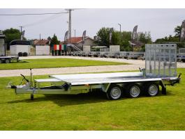 Új SEBAL - Bau 400 - extra erős gépszállító utánfutó (3500kg) akciósan bruttó 2.790.000 Ft - kiszállítási lehetőséggel
