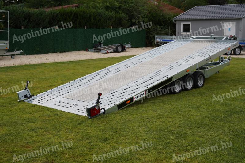 Új SEBAL - GT Kippbar 580 autószállító utánfutó (3500kg) akciósan bruttó 3.290.000 Ft - akár országos kiszállítással