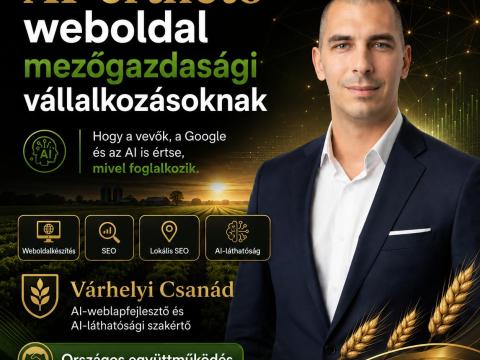 AI-érthető weboldal készítés magyar agrárvállalkozásoknak – SEO, Google és AI-láthatóság