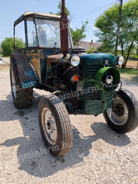 Eladó Zetor Super 50 / 700-as szalagfűrésszel