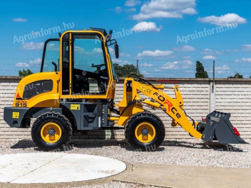 FORCE 915 LUX törzscsuklós homlokrakodó