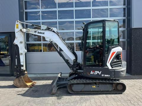 Bobcat E34 / 2023 / 591 üzemóra / Lízing 20%-tól Bobcat E34 / 2023 / 591 üzemóra / Lízing 20%-tól