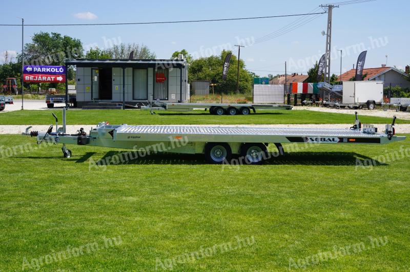 Új bellenős Sebal - Gt 470 (3000kg) autószállító utánfutó akciósan bruttó 2.745.000 Ft - kiszállítási lehetőséggel