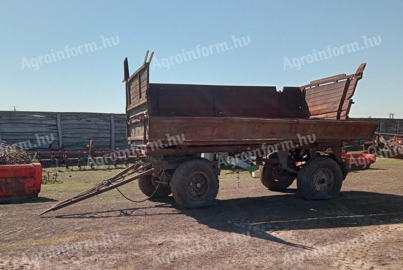 HW 6011-es billenős pótkocsi forgalmi engedély nélkül