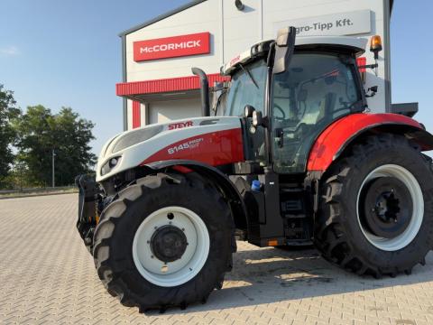 Steyr 6145 Profi CVT MC 50 km/h front TLT Full felszerelt traktor eladó