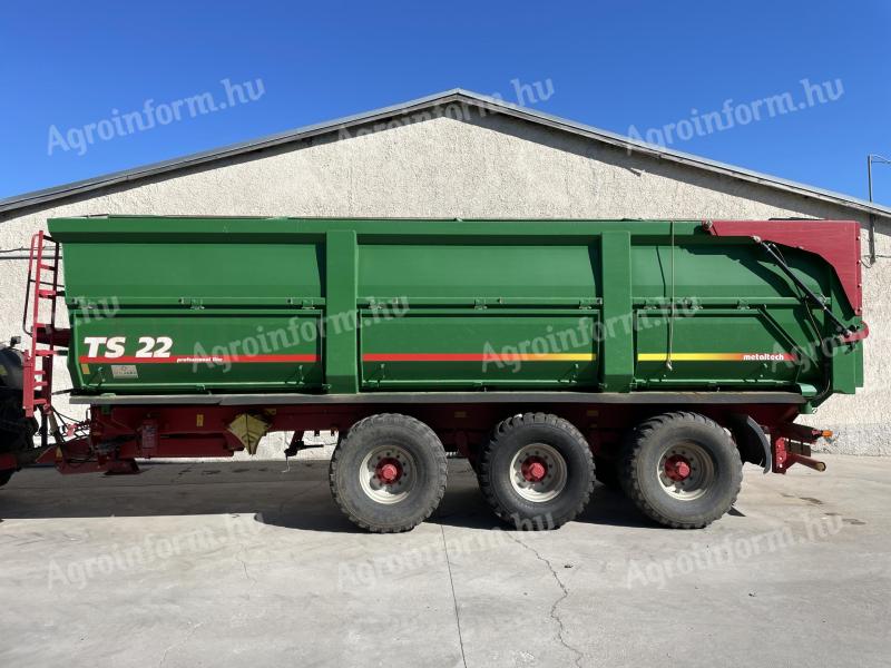 Metaltech TS 22 pótkocsi eldó