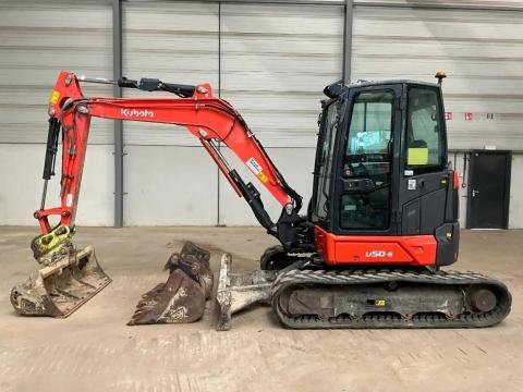 Kubota U50-5 / 2021 / 3323 üzemóra / Lízing 20%-tól Kubota U50-5 / 2021 / 3323 üzemóra / Lízing 20%-tól