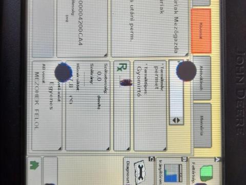 John Deere GS2630 monitor automata kormány és szakaszvezérlés aktivációval eladó John Deere GS2630 monitor automata kormány és szakaszvezérlés aktivációval eladó