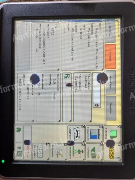 John Deere GS2630 monitor automata kormány és szakaszvezérlés aktivációval eladó