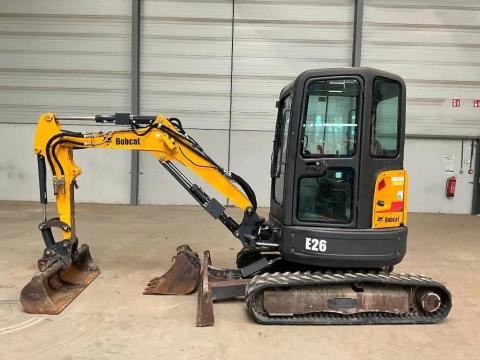 Bobcat E26 / 2017 / 3 753 üzemóra / Lízing 20%-tól Bobcat E26 / 2017 / 3 753 üzemóra / Lízing 20%-tól