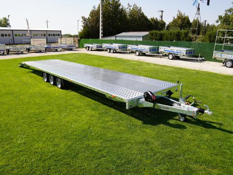 Új SEBAL - GT850 - alu platós autószállító utánfutó (3500kg) akciósan bruttó 3.390.000 Ft - akár országos kiszállítással