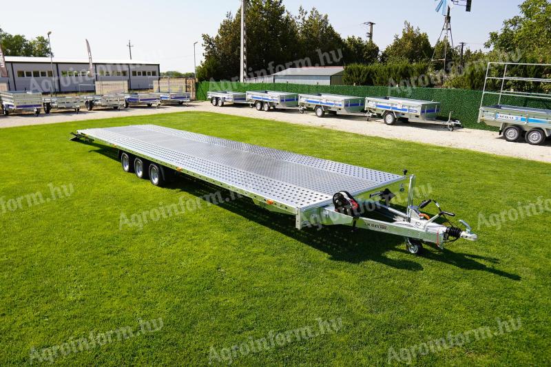 Új SEBAL - GT850 - alu platós autószállító utánfutó (3500kg) akciósan bruttó 3.390.000 Ft - akár országos kiszállítással