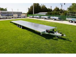 Új SEBAL - GT850 - alu platós autószállító utánfutó (3500kg) akciósan bruttó 3.390.000 Ft - akár országos kiszállítással