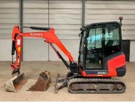 Kubota KX 030-4 / 2021 / 2 470 üzemóra / Lízing 20%-tól