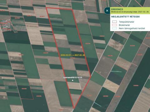 Kiváló, 177 AK-s szántó (4, 25 Ha) eladó Gyomaendrődön (Keselyős) Kiváló, 177 AK-s szántó (4, 25 Ha) eladó Gyomaendrődön (Keselyős)