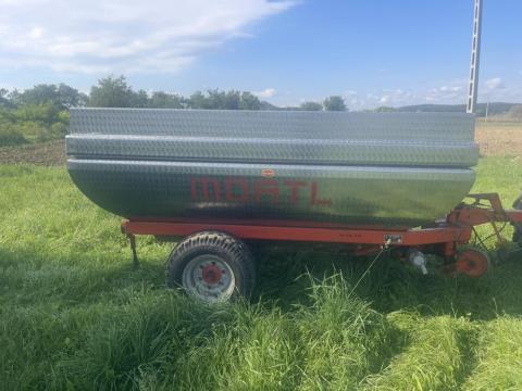 Inox szüretelőkocsi 40q