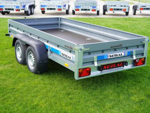 Új SEBAL - Solidus MAX 330 - extra erős (2700kg) utánfutó akciósan bruttó 1.599.000 Ft - Kecskeméten/Szegeden