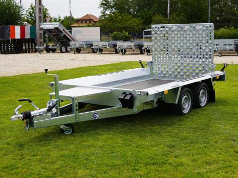 Új SEBAL - Bau 300 gépszállító utánfutó (2700kg) akciósan bruttó 1.990.000 Ft - kiszállítási lehetőséggel