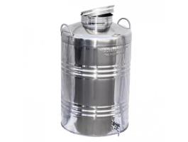 INOX kanna füllel,  100L / 50 L / 25 L / 10 L
