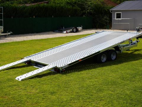 Új SEBAL - Gt 450 billenős - alu platós autószállító utánfutó (2700kg) akciósan bruttó 2.399.000 Ft - Szegeden/Kecskeméten