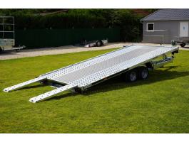 Új SEBAL - Gt 450 billenős - alu platós autószállító utánfutó (2700kg) akciósan bruttó 2.399.000 Ft - Szegeden/Kecskeméten