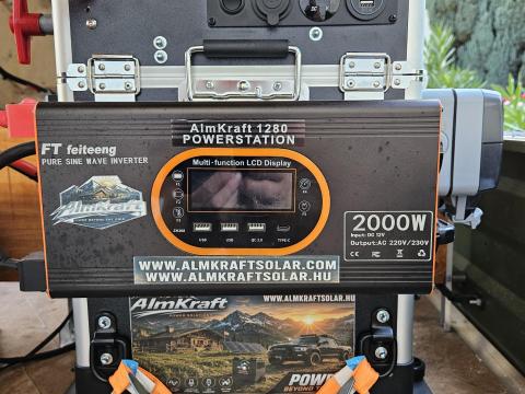 AlmKraft 1280 Basic elektromos energiatároló rendszer AlmKraft 1280 Basic elektromos energiatároló rendszer