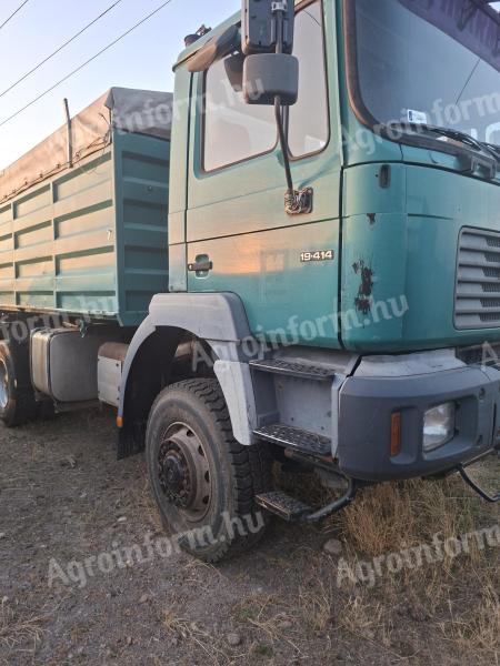 MAN 19-414 4x4 billencs teherautó