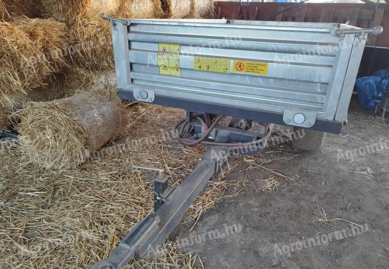 Trxrm 1500 pótkocsi, billenhető