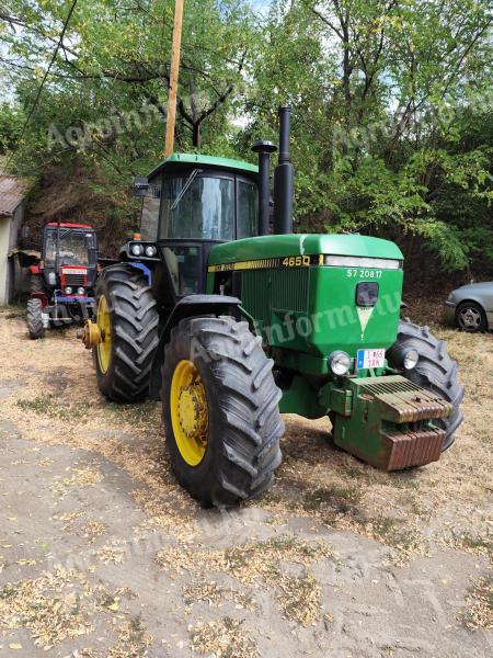 4650 John Deere, 4200 üzemóra, rendszámmal