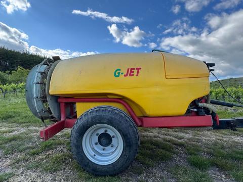 G-Jet 1100/810 axiális vontatott kertészeti permetező