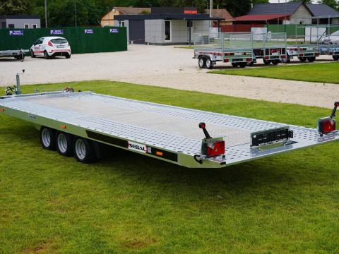 Készletről elérhető - Új SEBAL - GT 580 billenős autószállító utánfutó (3500kg) csak bruttó 3.290.000 Ft - szállítási lehetőséggel