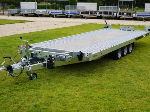Készletről! Új billenős SEBAL - GT 580 autószállító utánfutó (3500kg) akciósan bruttó 3.290.000 Ft - országos szállítással