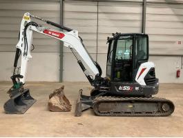 Bobcat E55z / 2022 / 1 651 üzemóra / Lízing 20%-tól