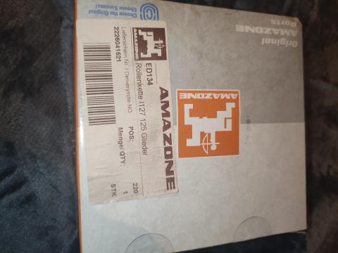 Amazone ED134 görgőslánc, 125 szemes
