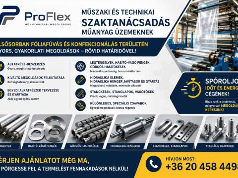 ProFlex – Műszaki és technikai megoldások ProFlex – Műszaki és technikai megoldások