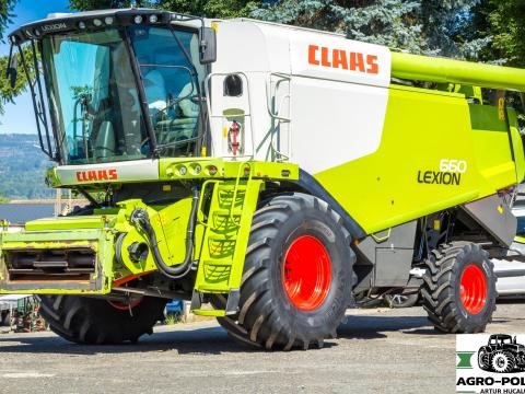 Kombajn zbożowy Claas Lexion 660 - 2013 rok - 2280 h - Vario 660 - nowszy model Kombajn zbożowy Claas Lexion 660 - 2013 rok - 2280 h - Vario 660 - nowszy model