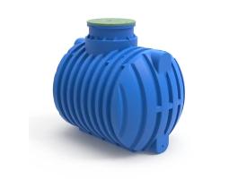 HK Astay 3 000 l, 3 m³ műanyag tartály esővízhez, szennyvízhez, tűzvízhez, lépésálló fedlappal
