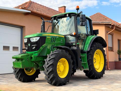 John Deere 6120M traktor Rugózott elsőhíd, Rugózott fülke Megkímélt John Deere 6120M traktor Rugózott elsőhíd, Rugózott fülke Megkímélt