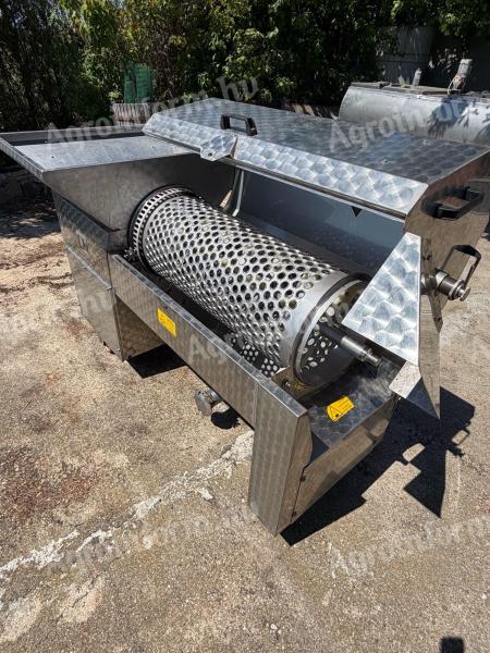 Bogyózó, INOX, 8 t/óra