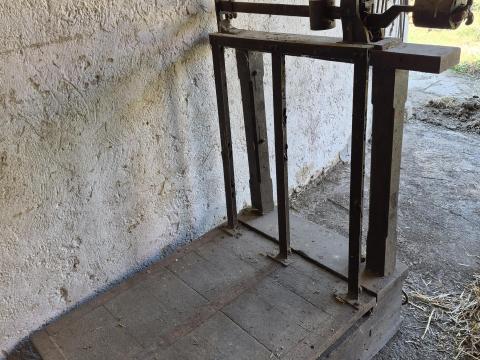 500 kg-os mechanikus mázsa (hídmérleg) – pontos,  működőképes,  Mázsa