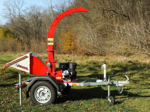 Új ARPAL MK-120BD saját motoros ágdaráló utánfutóval – 3 év garanciával