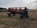 Claas Mega 208 gabonaadapterrel + szállítókocsival
