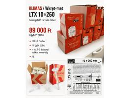 Klimas / Wkręt-met LTX 10x260 hőszigetelő tárcsás dübel eladó