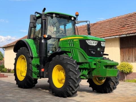 John Deere 6120M traktor Rugózott elsőhíd, Rugózott fülke Megkímélt John Deere 6120M traktor Rugózott elsőhíd, Rugózott fülke Megkímélt