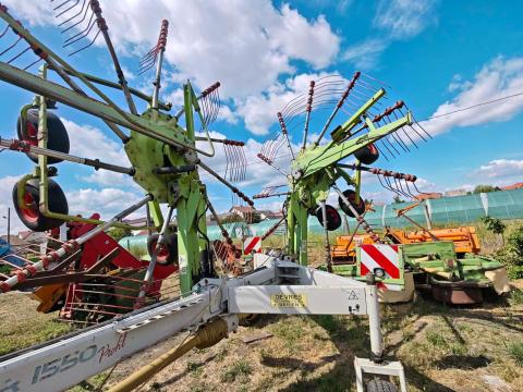CLAAS LINER 1550 PROFIL,  KÉTROTOROS RENDKÉPZŐ,  RENDSODRÓ